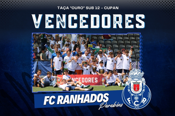 FC Ranhados conquista Taça "OURO" Sub 12 - CUPAN