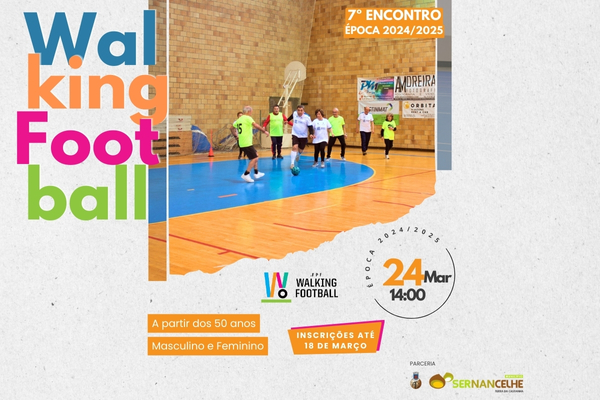 Encontro de Walking Football com inscrições abertas