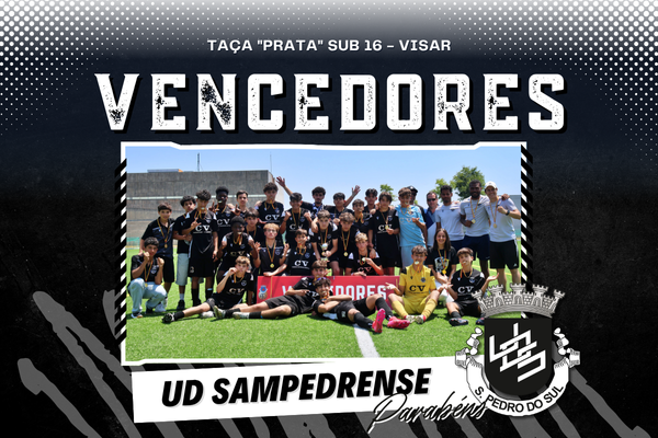UD Sampedrense conquista a Taça "PRATA" Sub-16 - VISAR