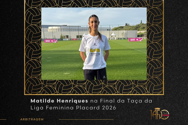 Matilde Henriques na Final da Taça da Liga Feminina Placard 2026