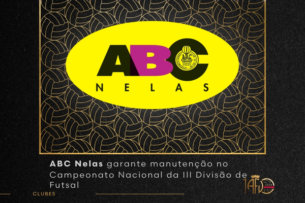 ABC Nelas garante manutenção no Campeonato Nacional da III Divisão de Futsal