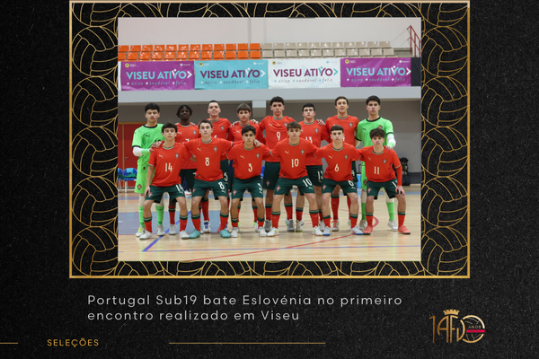 Portugal Sub-19 vence Eslovénia