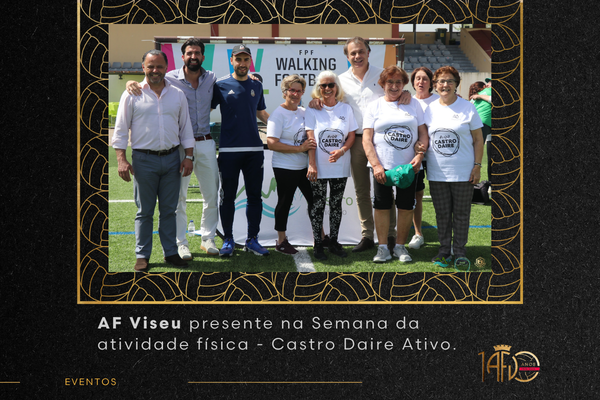 AF Viseu presente na Semana da Atividade Física em Castro Daire