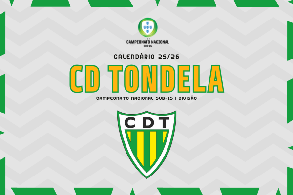 Campeonato Nacional Sub15 da 1ª Divisão definido