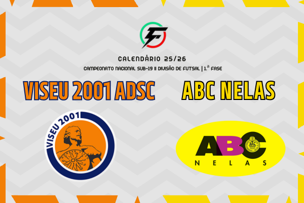 Definida a 1ª Fase do Campeonato Nacional Sub19 II Divisão de Futsal