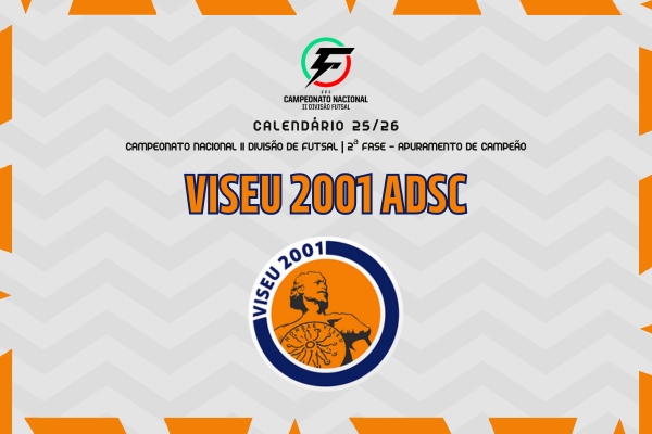 2.ª Fase do Campeonato Nacional da II Divisão de futsal definida