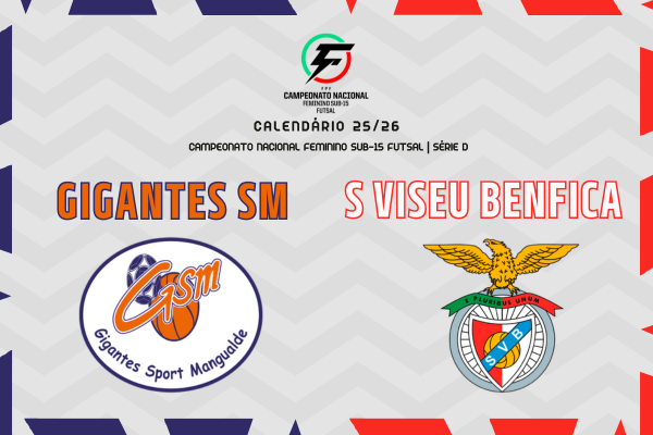 Campeonato Nacional Sub-15 com 1ª Fase definida