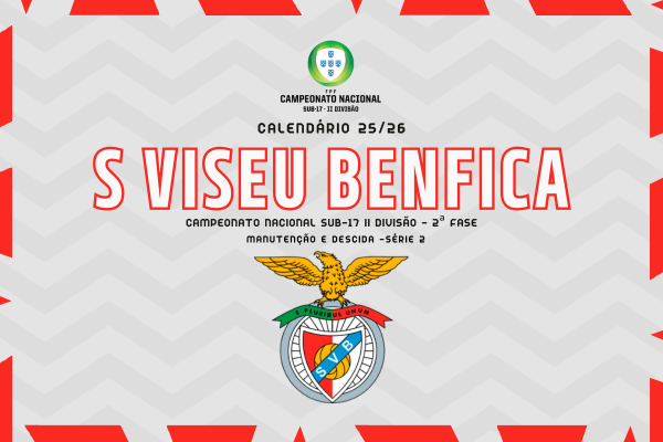 Campeonato Nacional Sub-17 II Divisão com 2ª Fase definida