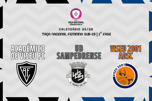 Sorteada 1ª Fase Taça Nacional Feminina Sub-19