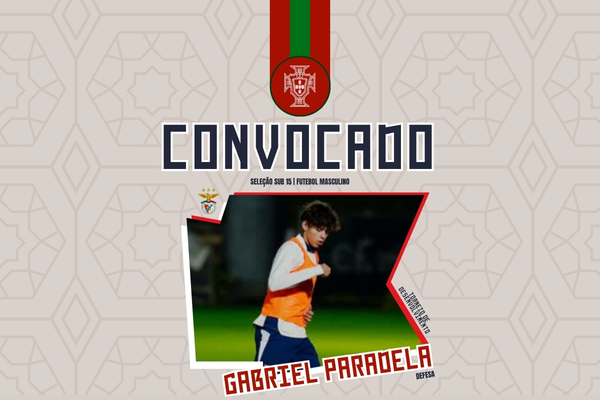 Gabriel Paradela convocado para Torneio de Desenvolvimento