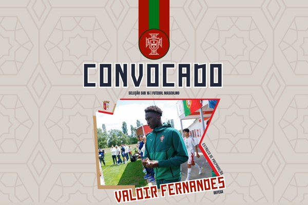 Valdir Fernandes convocado para a Seleção Nacional Sub-16
