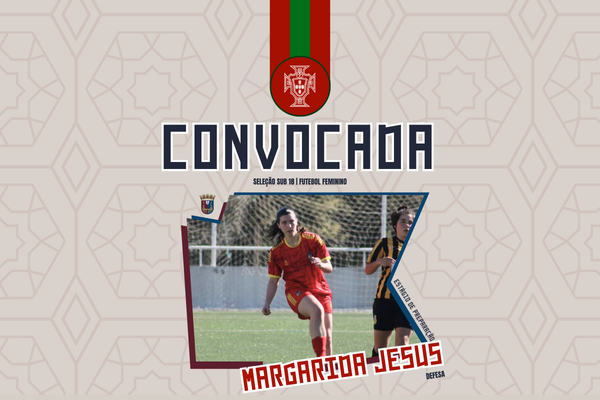 Margarida Jesus convocada para a Seleção Nacional Sub-18