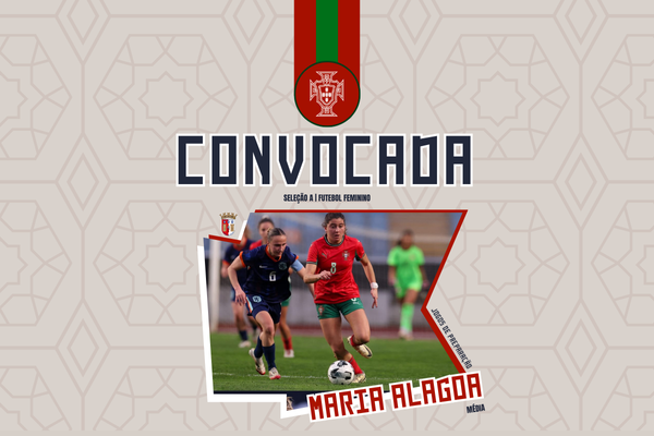 Maria Alagoa convocada para a Seleção Nacional A Feminina