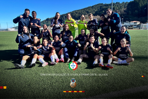 Seleção Distrital Sub-14 Feminina Carimba passagem à Liga de Ouro