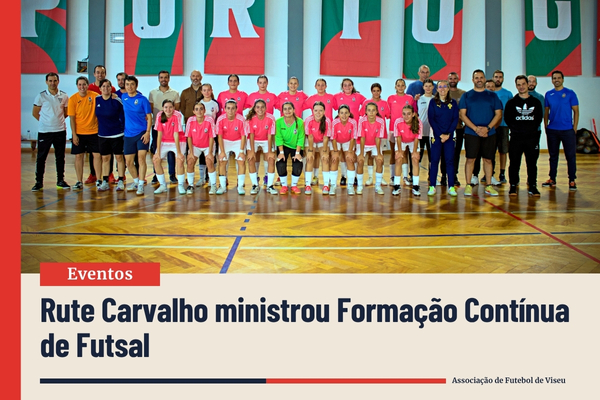 Formação Contínua de Futsal orientada por Rute Carvalho