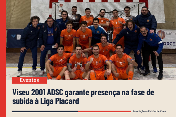Viseu 2001 ADSC garante presença na fase de subida à Liga Placard