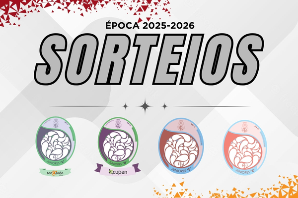 Realizados sorteios dos Campeonatos e Sub-13 Lanxeirão, Sub-12 Cupan e Jogos Distritais Sub-11 e Sub-10