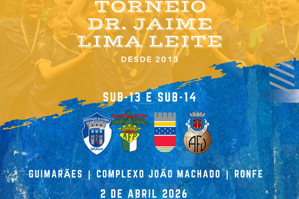 Sub-13 e Sub-14 da AF Viseu participam na 12.ª edição do Torneio de Páscoa Dr. Jaime Lima Leite