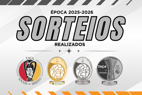 Calendários das provas seniores de futebol definidos esta sexta-feira