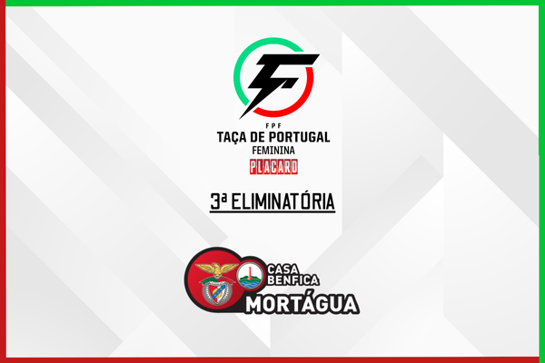 3ª Eliminatória da Taça de Portugal Futsal Feminino definida