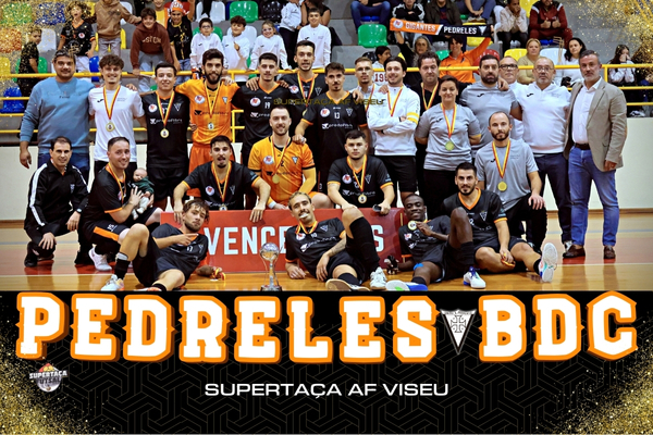 Pedreles BDC conquista a Supertaça de Futsal Masculino