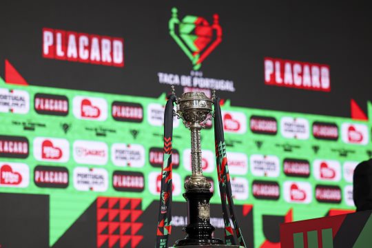 Taça de Portugal com Eliminatórias sorteadas