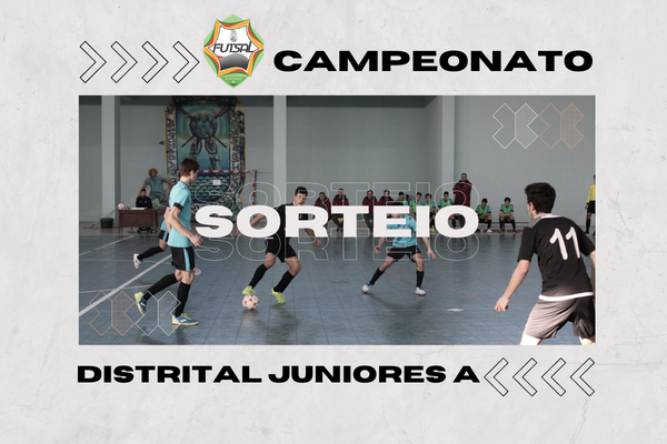 Futsal: Sorteado calendário do Campeonato Distrital Juniores A