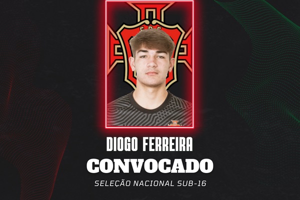 Diogo Ferreira convocado para a Seleção Nacional sub-16
