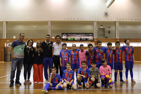 GD SJ Pesqueira é o vencedor da Taça de Ouro de Juniores "E" em Futsal