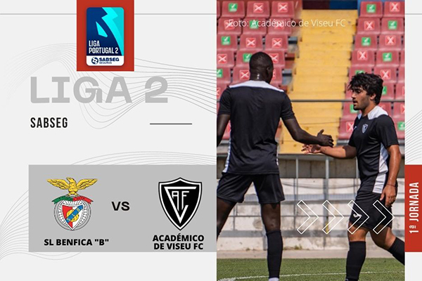 Académico de Viseu FC joga este sábado a 1ª Jornada da Liga Portugal 2 SABSEG