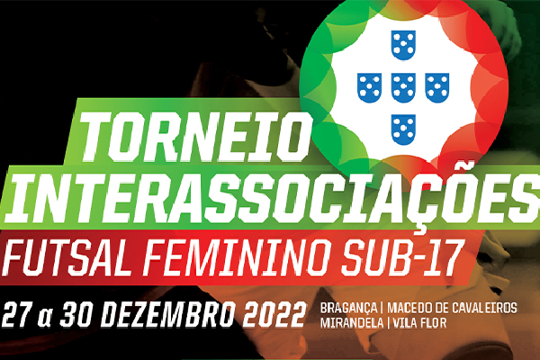 Calendário de jogos - Torneio Interassociações Sub/17 - Futsal Masculino