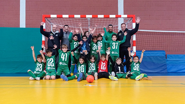 DC Estação é vencedor da Taça de Ouro de Juniores "E" em Futsal