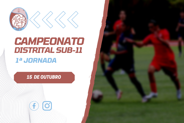 Campeonato Distrital Sub-11 começa este sábado
