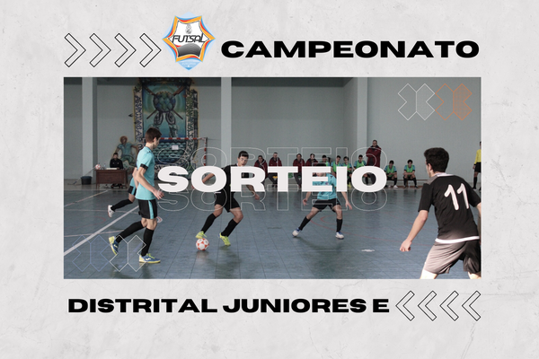 Futsal: Sorteado calendário do Campeonato Distrital de Juniores E