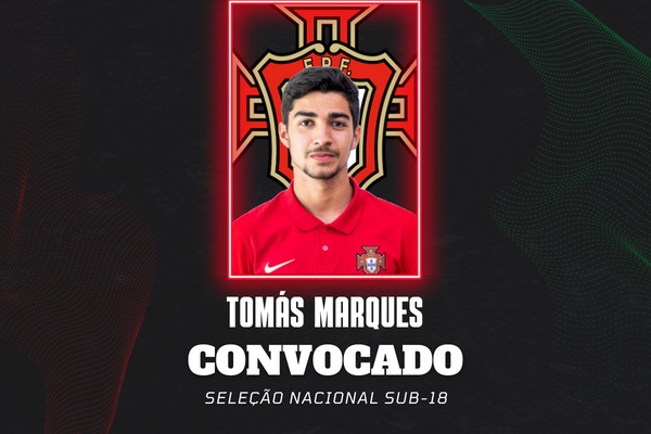 Tomás Marques convocado para a Seleção Nacional sub-18