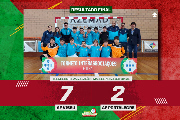 Seleção Sub 13 Masculina de Futsal faz o pleno de vitórias