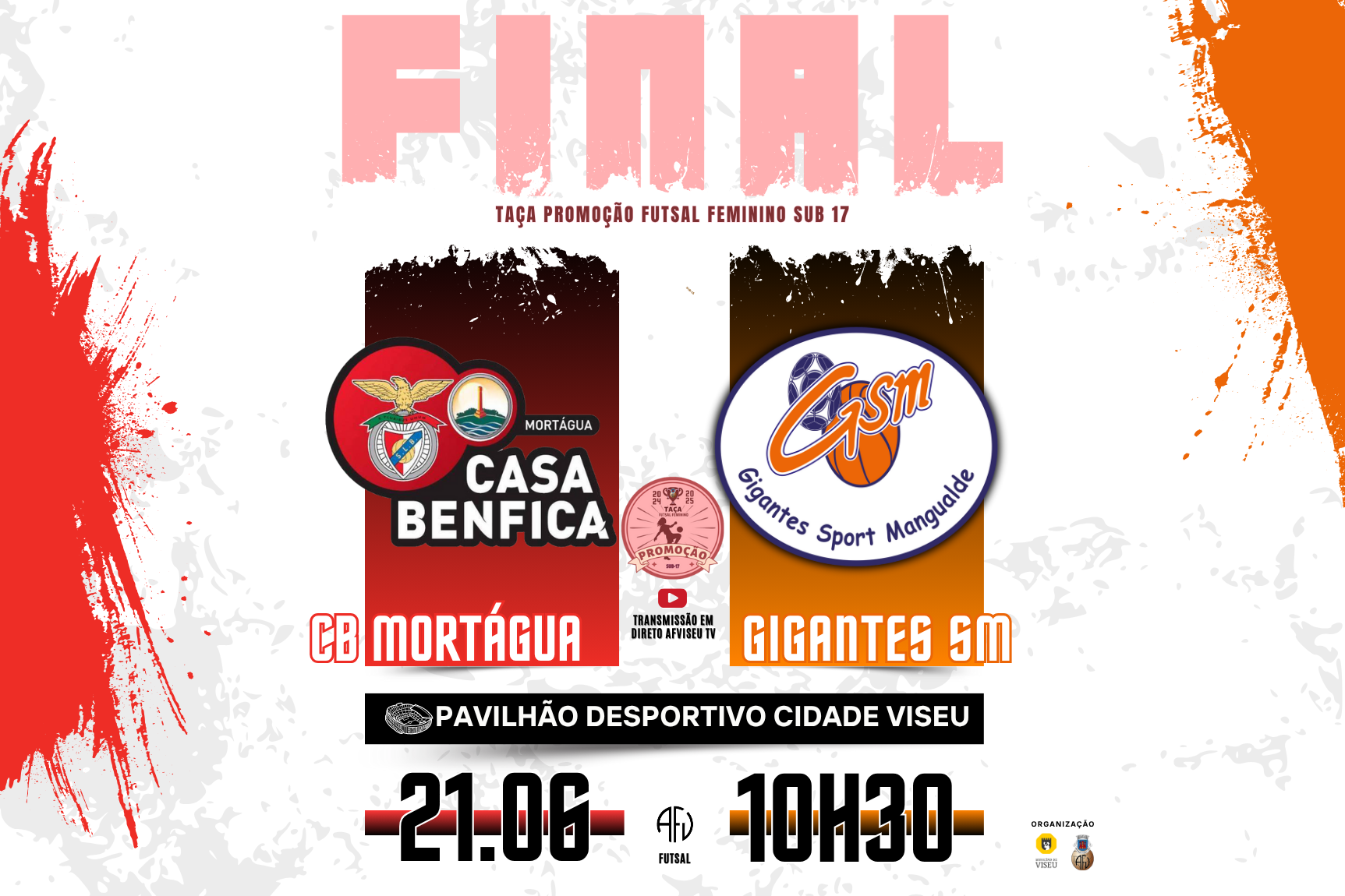 Final da Taça Promoção Futsal Feminino Sub-17 é este sábado
