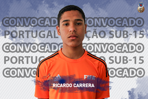 Ricardo Carrera convocado para a Seleção Nacional de Futebol sub-15 |  Associação de Futebol de Viseu